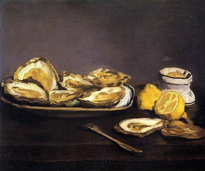 Edouard Manet Oysters France oil painting art
